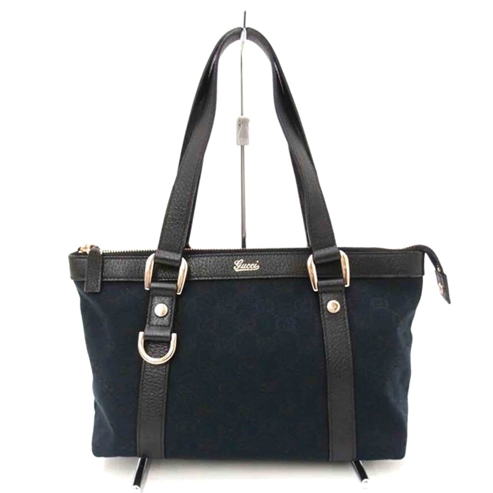 Gucci Joy GG Canvas Tote Bag Black